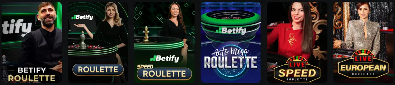 Roulette au Betify Casino